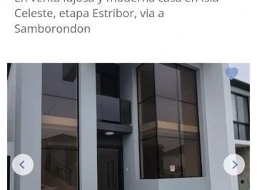 Casa de 3 habitaciones, Guayaquil · Vendo Casa de Estreno Ciudad Celeste Samborondon