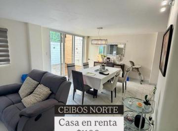 Casa de 3 habitaciones, Guayaquil · 6750. Ceibos Norte - Alquilo Casa 3 Dorm. $1100