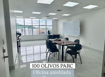 Oficina comercial , Guayaquil · 6769. 100 Olivos Parc - Ceibos, Alquilo Oficina Amoblada 65 m², $980.
