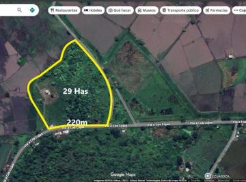 Terreno / Lote , Guayaquil · Venta 290.000 m² en La Vía a Los Lojas, Se Ingresa Desde La Via a Salitre Km12 por Via Asfaltada