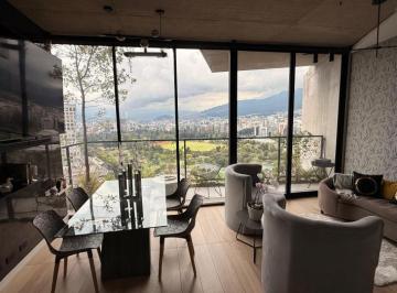 Departamento · 120m² · 3 Habitaciones · 1 Estacionamiento · La Carolina, Departamento Amoblado en Renta, 120 m²