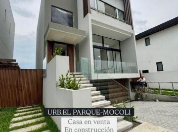 Casa de 3 habitaciones, Guayaquil · 6790. Urb. El Parque - Isla Mocoli Km6, Vendo Casa en Construcción 3 Dorm. $490.000.