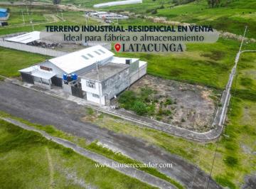 Terreno / Lote · 895m² · Terreno de 895 m² en Venta Al Norte de Latacunga, Ideal Para Industria, Bodega o Desarrollo Mixto