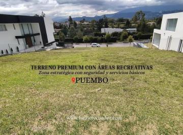 Terreno / Lote · 1009m² · Terreno en Venta Urbanización Exclusiva I 1000 m Cuadrados I Sector Puembo