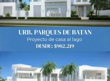 Casa de 4 habitaciones, Guayaquil · Casa Al Lago en Venta a Estrenar en 10 Meses Urb. Parques de Batan