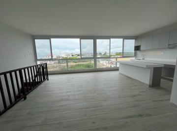 Planta Alta sala comedor cocina · Departamento en Venta Tipo Loft en Punta Blanca a 100 m del Mar Vanro