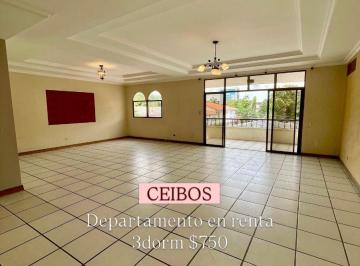 Departamento de 3 habitaciones, Guayaquil · 6820. Ceibos Alquilo Departamento, 220 m², 3 Dorm., $750