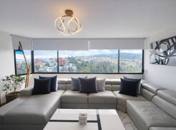 Departamento · 195m² · 3 Habitaciones · 2 Estacionamientos · Departamento Amoblado en Renta en González Suárez Quito Ecuador
