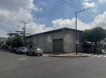 Bodega-Galpón , Guayaquil · Bodega - Galpón - Oficina: Terreno Esquinero 252 m², Construcción 377 m² en Venta, Centro de Guayaquil