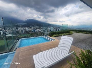 Departamento de 2 habitaciones, Quito · Arriendo Departamento Dos Dorm. La Carolina 120 m Balcones Piscina Gym Business Linea Blanc