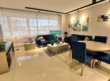 Departamento de 2 habitaciones, Guayaquil · Torres del Hilton Colon, Alquilo Departamento Amoblado, 2 Dorm, Parqueo, 135 m²