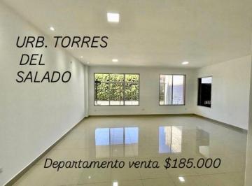 Departamento de 3 habitaciones, Guayaquil · 6860.torres del Salado - Vía La Costa Km 11.5 Vendo Departamento de Estreno, 3 Dorm $185.000