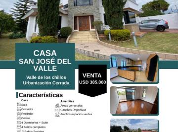 Casa de 4 habitaciones, Quito · Venta Casa Independiente en San José del Valle – Valle de Los Chillos – Urbanización Privada