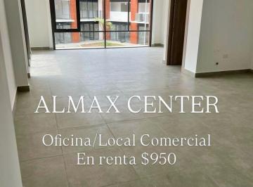 Oficina comercial , Guayaquil · 6897. Almax Center - Alquilo Oficina/local Comercial 49.93 m², $950.