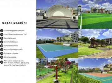 Departamento · 119m² · 3 Habitaciones · 2 Estacionamientos · Urbanización Jardínes de Amagasí Departamento 3 Dorm.