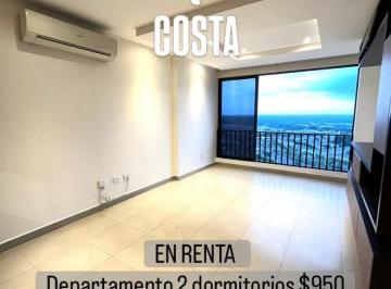 Departamento de 2 habitaciones, Guayaquil · 6900. Urb. Bosques de La Costa - Via a La Costa Km9.5, Alquilo Departamento 2 Dorm. $950.