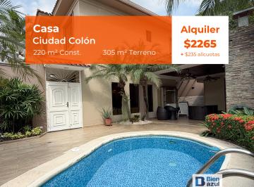 Casa de 5 habitaciones, Guayaquil · Casa en Alquiler Ciudad Colón Amoblada - Parque Empresarial Colon