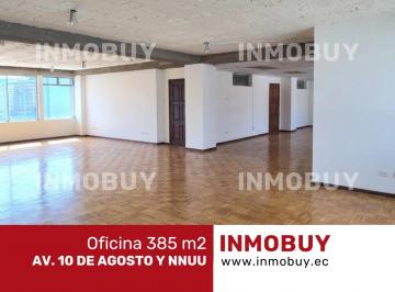 Oficina comercial , Quito · Vendo Oficina – 385 m² Edificio Cominesa | Av 10 de Agosto y Naciones Unidas