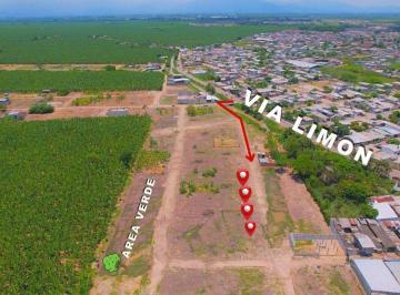 Terreno / Lote , Machala · Terreno en Venta / Santa Ana, Via Limon en Machala