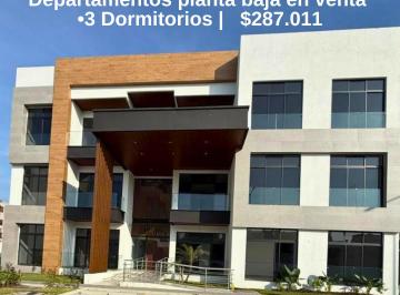Departamento de 3 habitaciones, Guayaquil · Departamentos Planta Baja de Estreno en Venta Samborondon Km 4