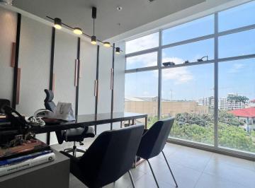 Oficina comercial , Guayaquil · En Venta Linda Oficina Comercial Amoblada, en El Edificio Los Arcos Plaza - Km. 1.5 Samborondon, 81 m²