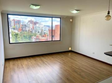 Departamento · 57m² · 1 Estacionamiento · Vs Bosmediano y Gonzalez Suarez, Rento Suite 57 m con Balcon Propio