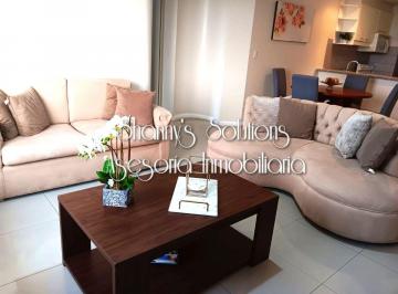 Departamento de 2 habitaciones, Guayaquil · Torre Colon - Renta/venta Dpto Amob con 2 Hab, 2 Baños y Garaje en 13er Piso