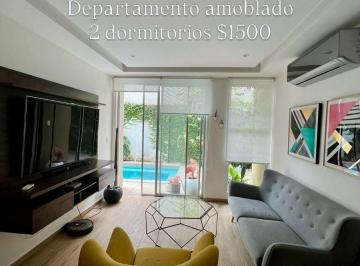 Departamento de 2 habitaciones, Guayaquil · 6982. Samborondon, Alquilo Departamento Full Amoblado 2 Dorm. $1500.
