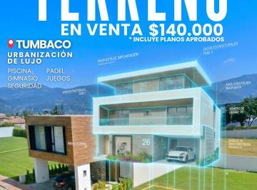 Terreno / Lote , Quito · Terreno en Venta Tumbaco – Urbanización – La Viña Alta (Club Privado)