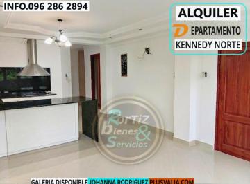 Suite de 2 habitaciones, Guayaquil · Alquiler Departamento en Kennedy Norte Garaje