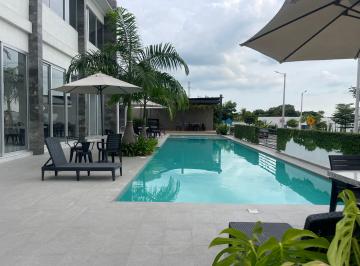 Departamento de 3 habitaciones, Guayaquil · Vendo Precioso Dpto. Urb. Costa Garden, 3 Dorm. Planta Baja, de Estreno.