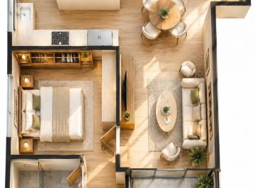Departamento · 52m² · 1 Habitación · 1 Estacionamiento · Departamento Venta con Linda Vista de La Ciudad