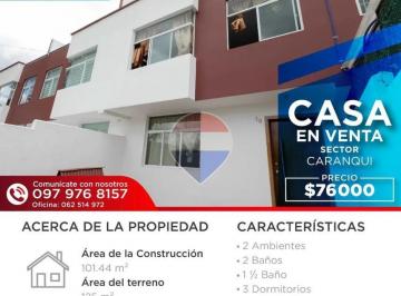 Casa de 3 habitaciones, Ibarra · Casa en Venta Caranqui - Conj Mutualista Imbabura
