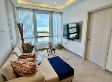 Departamento de 2 habitaciones, Guayaquil · Departamento Amoblado en Alquiler en Vizcaya I, Samborondon, Av Principal de Ciudad Celeste