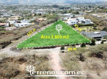 Terreno / Lote · 2803m² · Terreno de 2.803 m² Urb Viña del Rio Tumbaco
