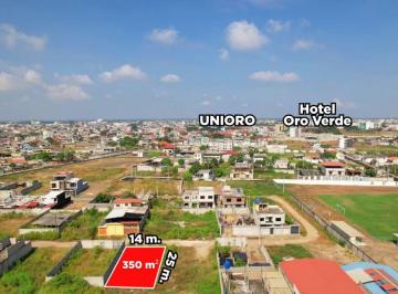 Terreno / Lote , Machala · Venta de Terreno en Cdla San Gregorio, Machala