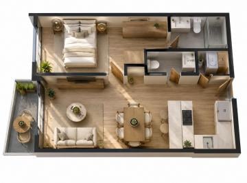 Departamento · 48m² · 1 Habitación · Suite de Venta