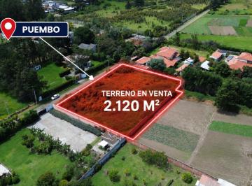 Terreno / Lote · 2120m² · Terreno en Venta Puembo 2120 m²