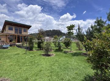 Terreno / Lote · 200m² · 2 Habitaciones · 20 Estacionamientos · En Renta 10.000 Y/o 5.000 m² de Terreno con Cabaña | Vía Cascadas Condor Machay - Valle de Los Chillos