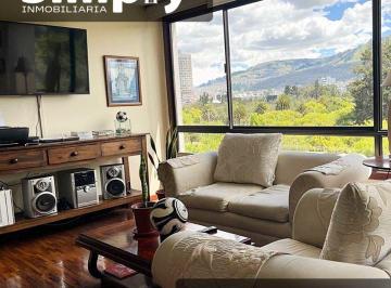 Departamento de 2 habitaciones, Quito · Amplio Departamento en Venta, con Vista a La Carolina 2 Dorm.