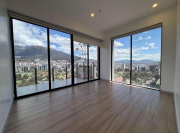Departamento de 2 habitaciones, Quito · Departamento en Renta Piso Alto Hermosa Vista de 105 m² con 2 Dorm. Sector La Carolina