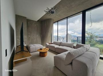 Departamento · 140m² · 3 Habitaciones · 2 Estacionamientos · Rento Departamento Amoblado en La Carolina Piso 23 3 Hab