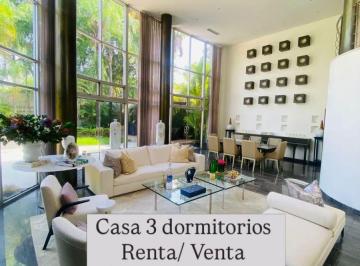 Casa de 3 habitaciones, Guayaquil · 7024. Urb. Palmar del Río - Samborondon, Alquilo o Vendo Casa 3 Dorm. $3800/$650.000.