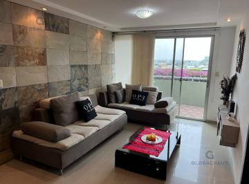 Departamento · 107m² · 3 Habitaciones · 2 Estacionamientos · Venta Departamento con Patio Vista Towers, Alamos Norte Guayaquil, 3 Habitaciones, G. G.
