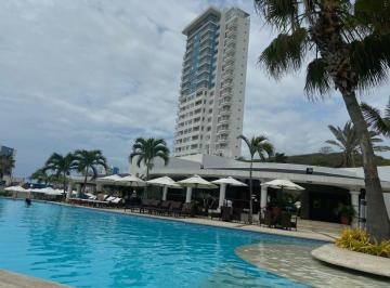 Departamento de 3 habitaciones, Playas · Vendo Departamento Amoblado con Vista Al Mar en Ocean Club - Playas - en 5o Piso, de 3 Dorm..