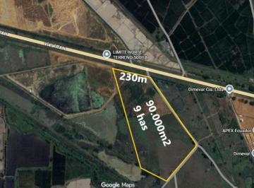 Terreno / Lote , Guayaquil · Venta 9 Ha Diagonal a Numa, Vía El Pan - Samborondón, Km 14.5