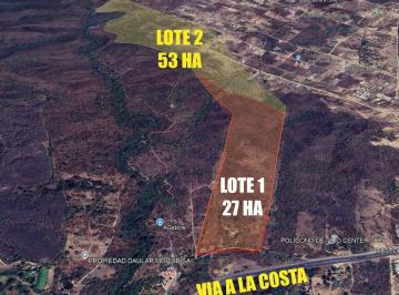Terreno / Lote , Guayaquil · Terreno de 27 Ha en Venta en Vía a La Costa