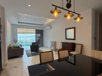 Departamento de 3 habitaciones, Guayaquil · En Alquiler Departamento Amoblado en El Km 4 Vía a Samborondón Vista Al Río
