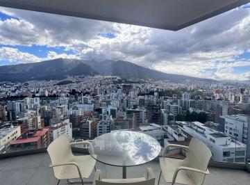 Departamento de 2 habitaciones, Quito · Rento Departamento de 2 Dorm. Amoblado con La Mejor Vista a La Ciudad de Quito
