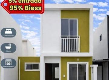 Casa de 3 habitaciones, Guayaquil · Venta de Vivienda en Urbanización Ciudad Santiago